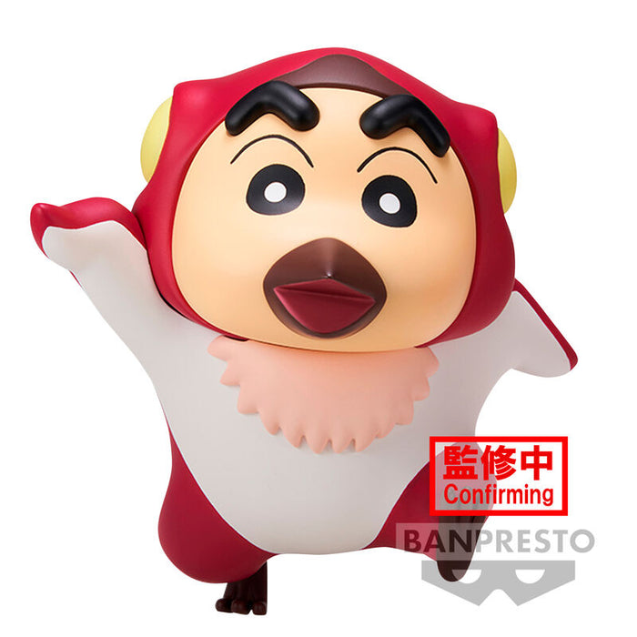 Crayon Shinchan Our Dinosaur Diary Kasukabe Boueitai Pteranodon Shinchan figure 11cm-0