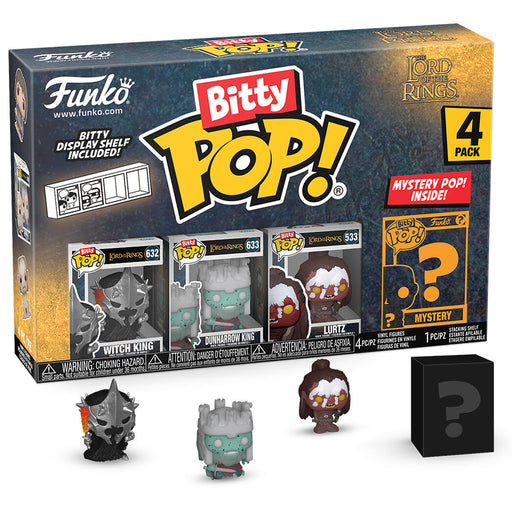 Blister 4 figures Bitty POP The Lord of the Rings Witch King-0