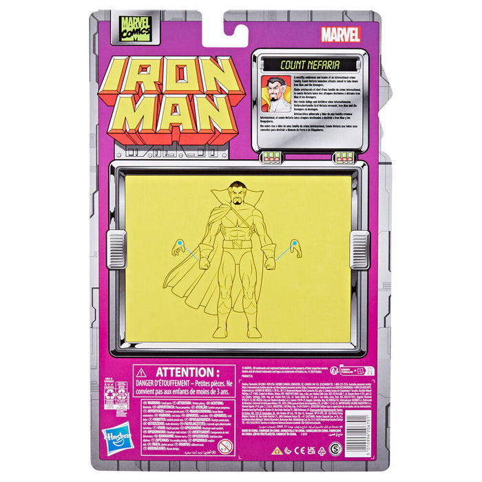 Marvel Iron Man Count Nefaria figure 15cm-8
