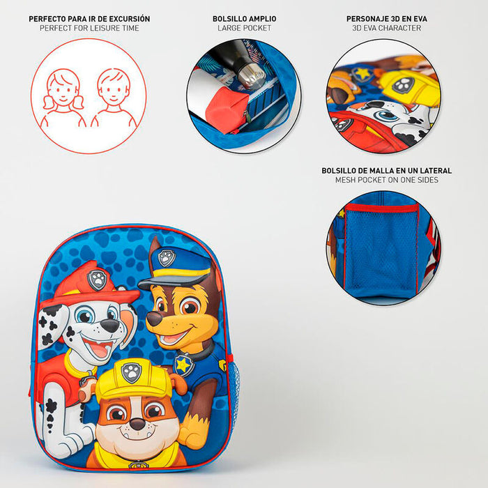 Paw Patrol 3D backpack 31cm-3