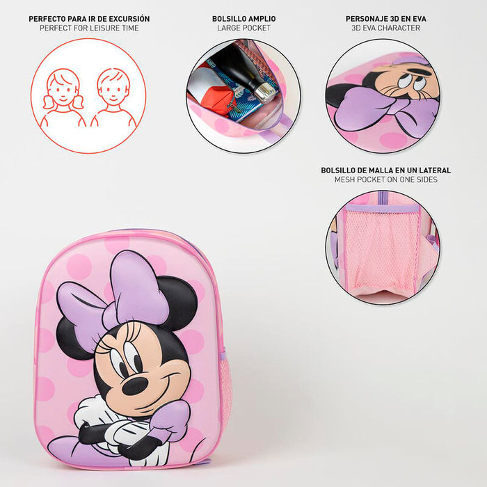 Disney Minnie 3D backpack 31cm-4