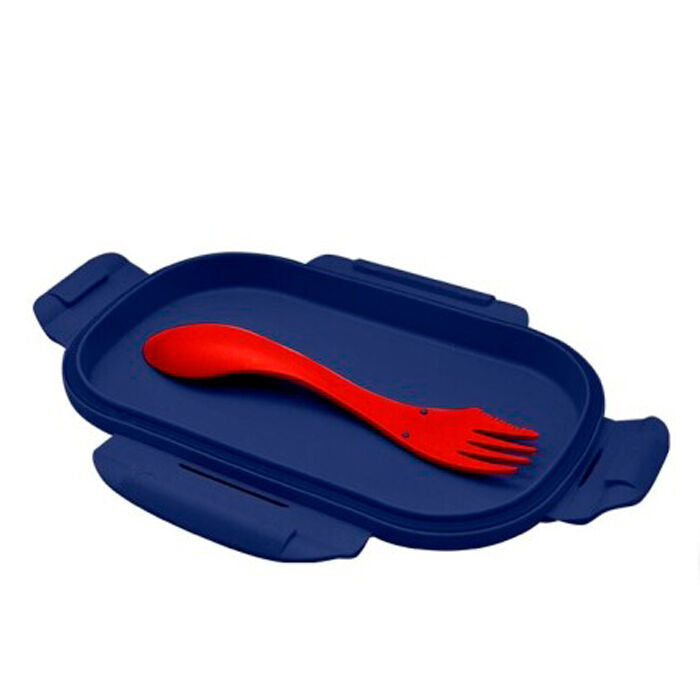 Spiderman Marvel lunch box + cutlery-0