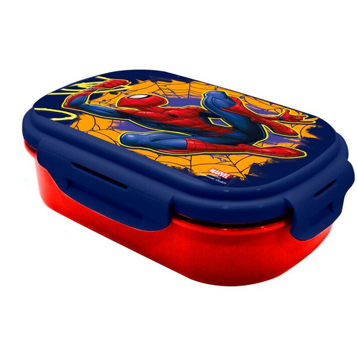Spiderman Marvel lunch box + cutlery-1