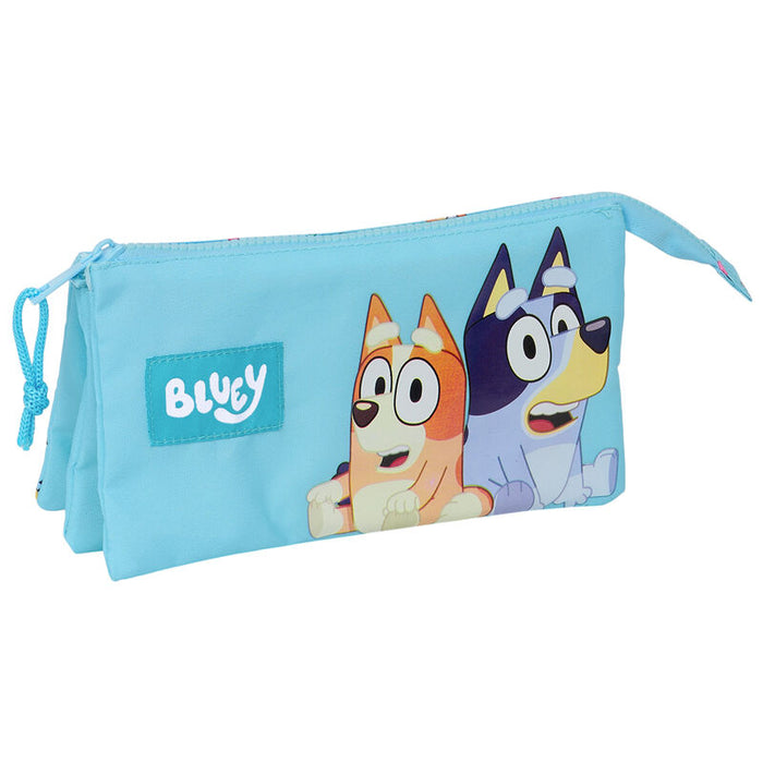 Bluey triple pencil case-0