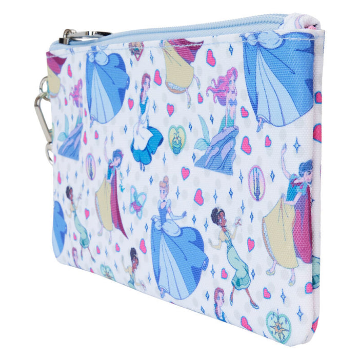 Loungefly Disney Princess Manga nylon pouch wristlet-1