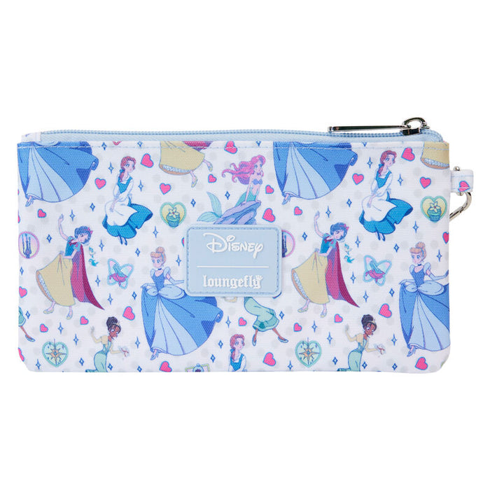 Loungefly Disney Princess Manga nylon pouch wristlet-2
