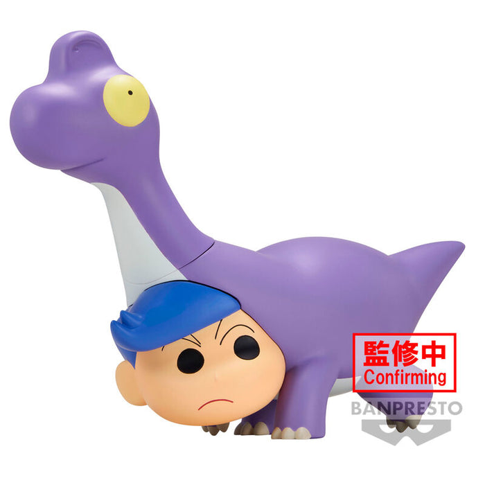 Crayon Shinchan the Movie Brachiosaurus Kazama-kum Our Dinosaur Diary figure 22cm-0