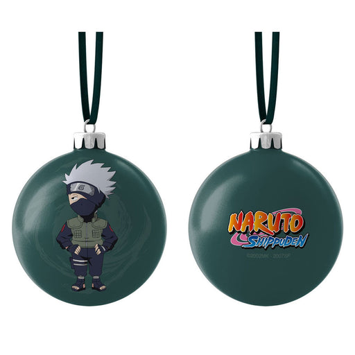 Naruto Shippuden Kakashi Chibi christmas ball-0
