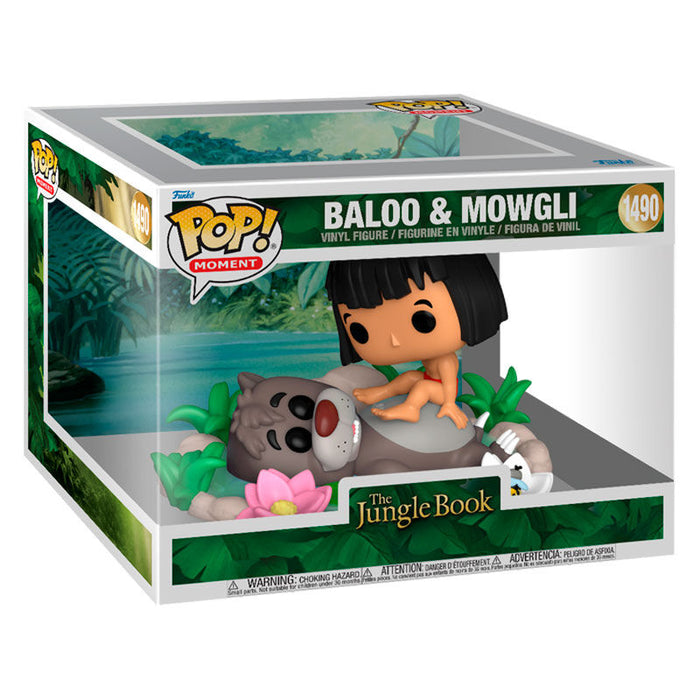 POP figure Moment Disney El Libro de la Selva Baloo & Mowgli-0