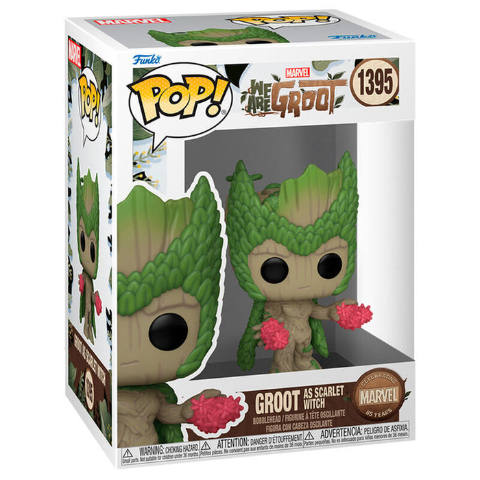 POP figure Marvel We Are Groot - Groot as Scarlet Witch-0