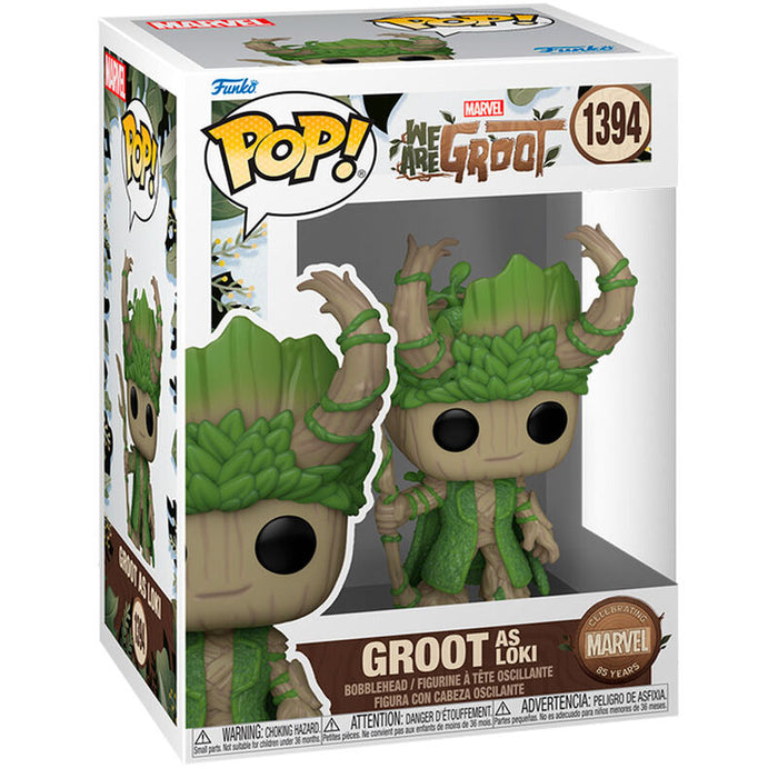 POP figure Marvel We Are Groot - Groot as Loki-0
