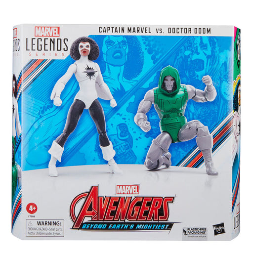 Marvel Avengers Beyond Earths Mightiest Captain Marvel vs Doctor Doom figure 15cm-0