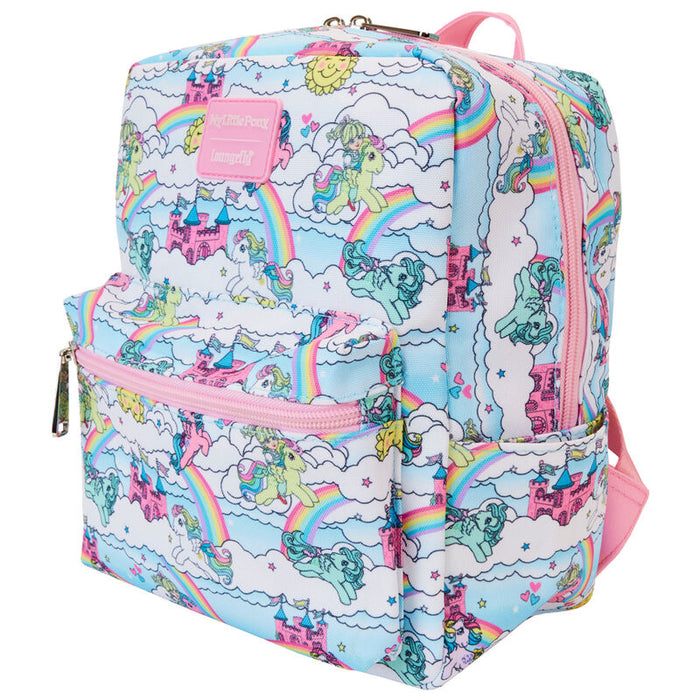 Loungefly My Little Pony Sky Scene nylon backpack 24cm-1