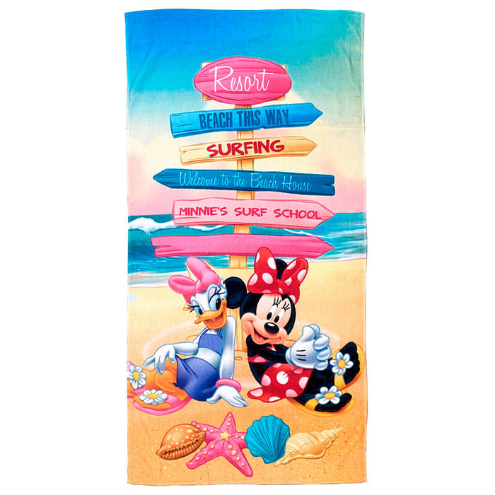 Disney Minnie Mouse cotton beach towel-0