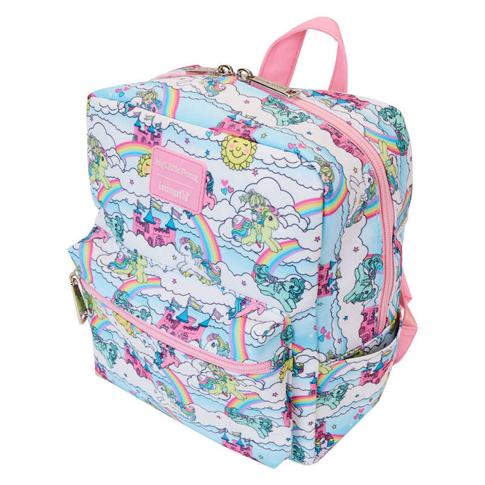 Loungefly My Little Pony Sky Scene nylon backpack 24cm-2