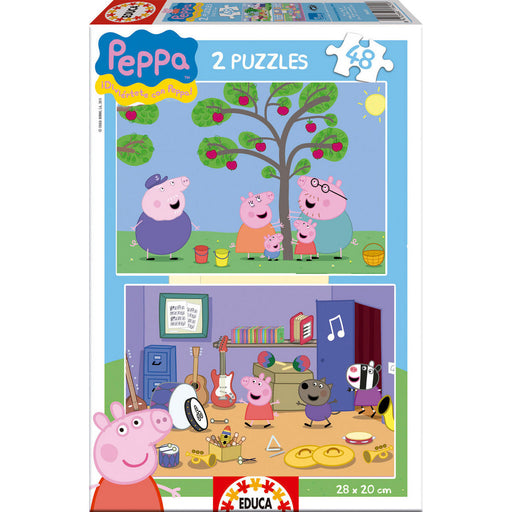 Peppa Pig puzzle 2x48pcs-0