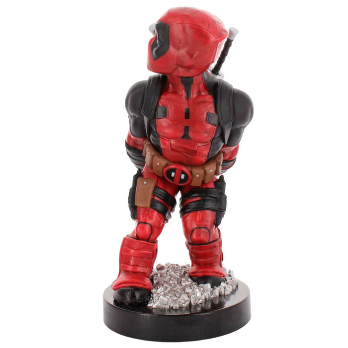 Marvel Deadpool 3 Bringing Up The Rear figure clamping bracket Cable guy 21cm-4