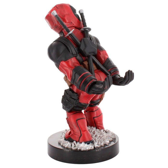 Marvel Deadpool 3 Bringing Up The Rear figure clamping bracket Cable guy 21cm-3