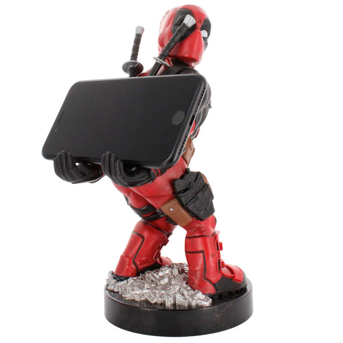 Marvel Deadpool 3 Bringing Up The Rear figure clamping bracket Cable guy 21cm-6