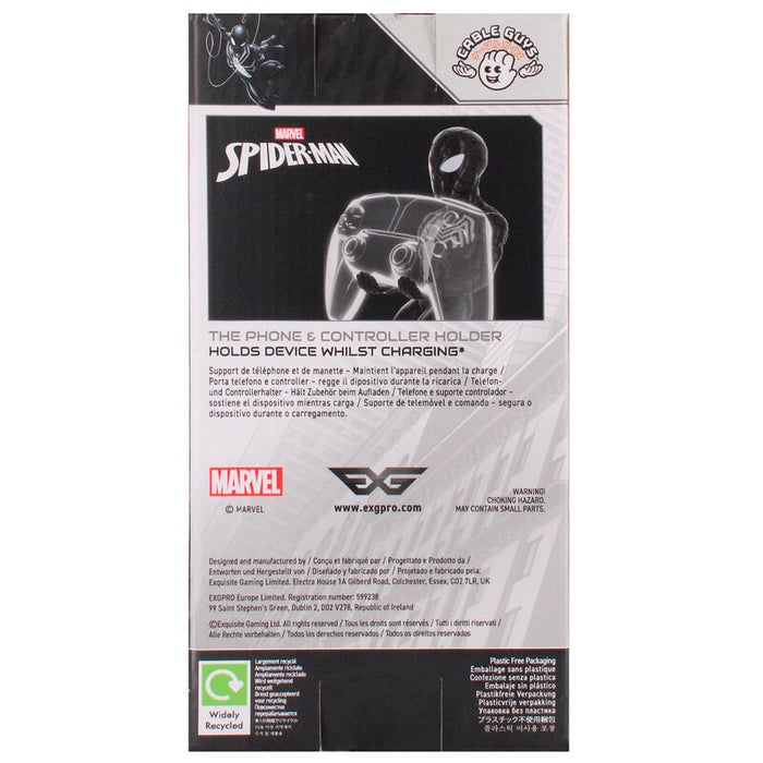 Marvel Symbiote Spider-Man figure clamping bracket Cable guy 21cm-11