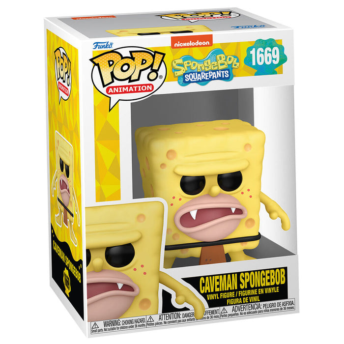 POP figure Sponge Bob Caveman Spongebob-1