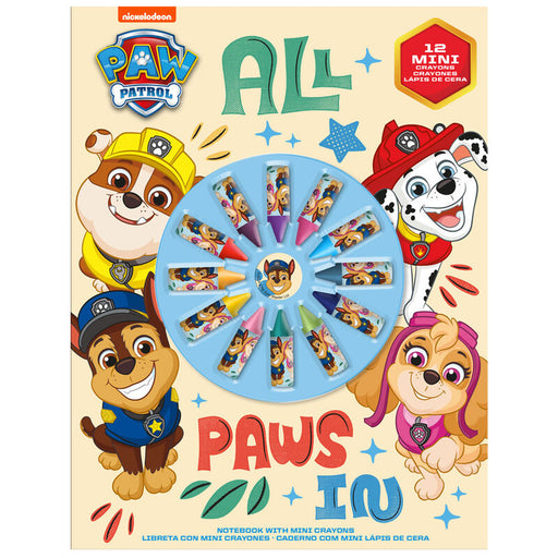 Paw Patrol notebook + stickers-1
