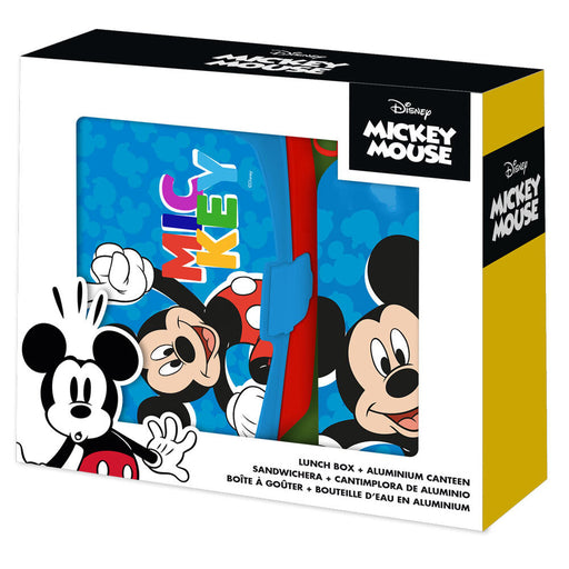 Disney Mickey lunch box + canteen set-1