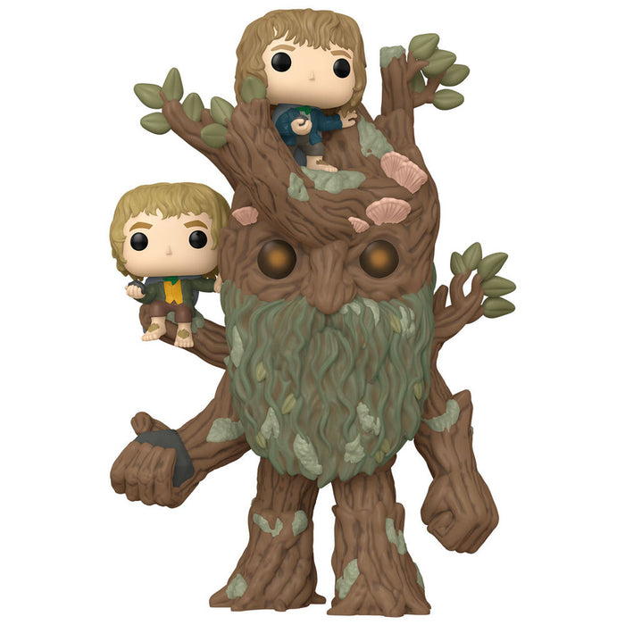 POP figure Super The Lord of the Rings Treebeard with Merry & Pippin-1