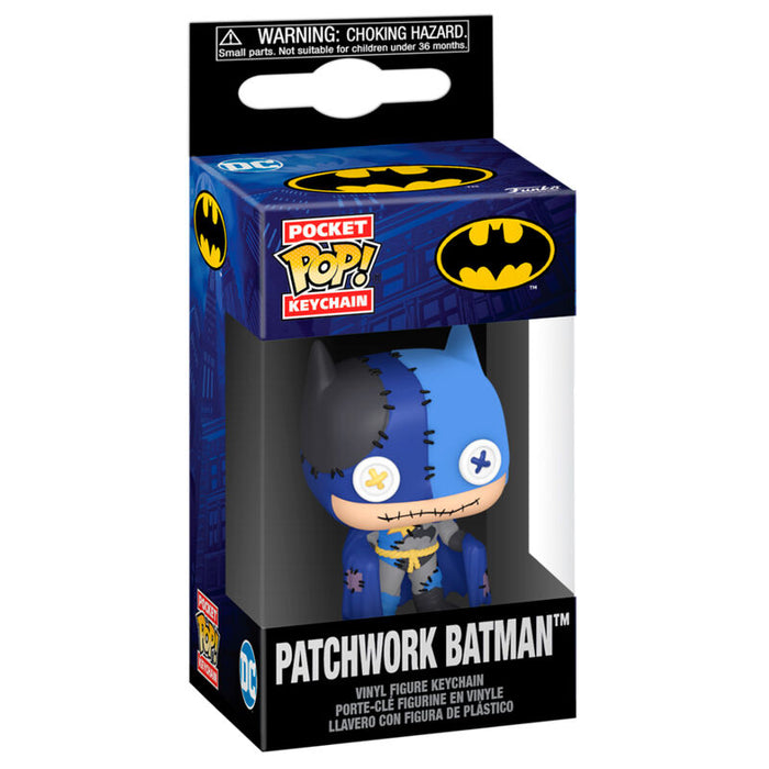 Pocket POP Keychain DC Comics ?Patchwork Batman-0