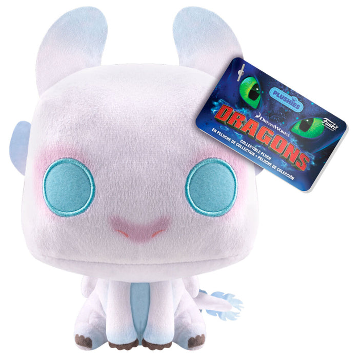How to Train Your Dragon 2 Light Fury plush toy 17cm-0
