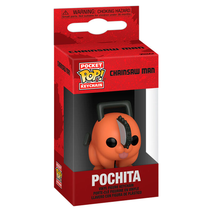 Pocket POP Keychain Chainsaw Man Pochita-1