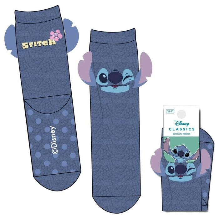 Disney Stitch anti slip socks-0
