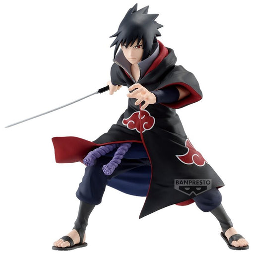 Naruto Shippuden Sasuke Uchiha IV Vibration Stars figure 15cm-0