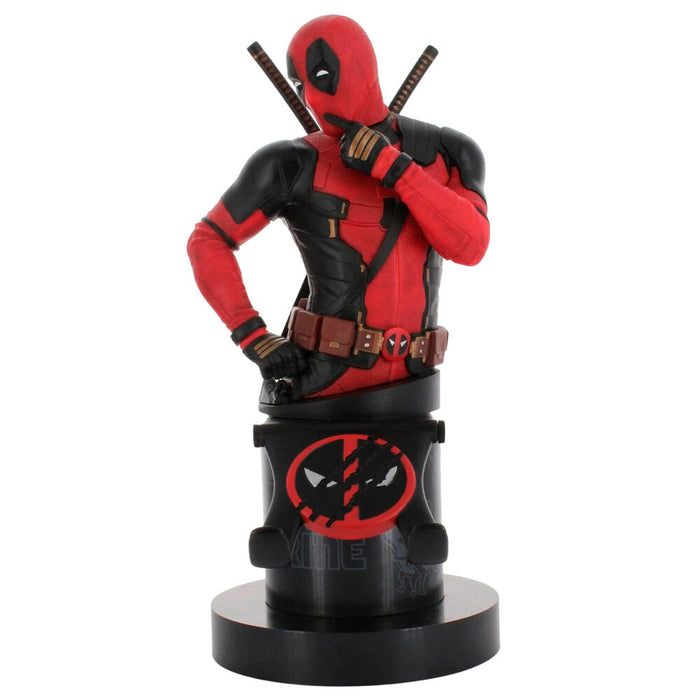 Marvel Deadpool 3 figure clamping bracket Cable guy 21cm-1
