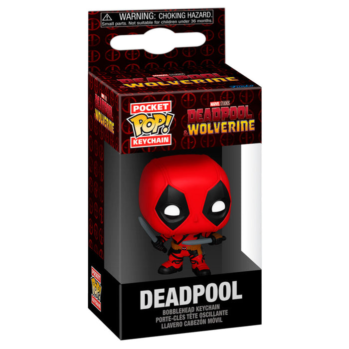 Pocket POP Keychain Marvel Deadpool & Wolverine Deadpool-1