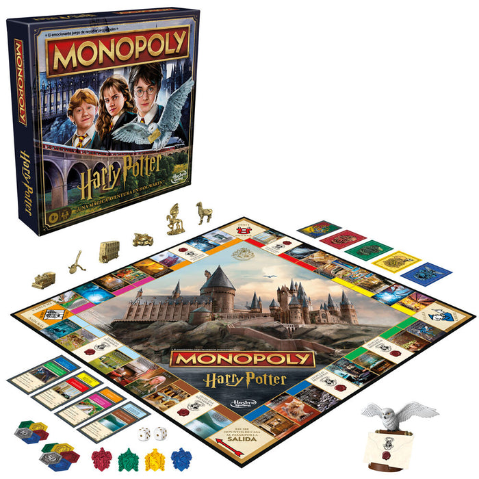 Spanish Harry Potter Monopoly board game-2