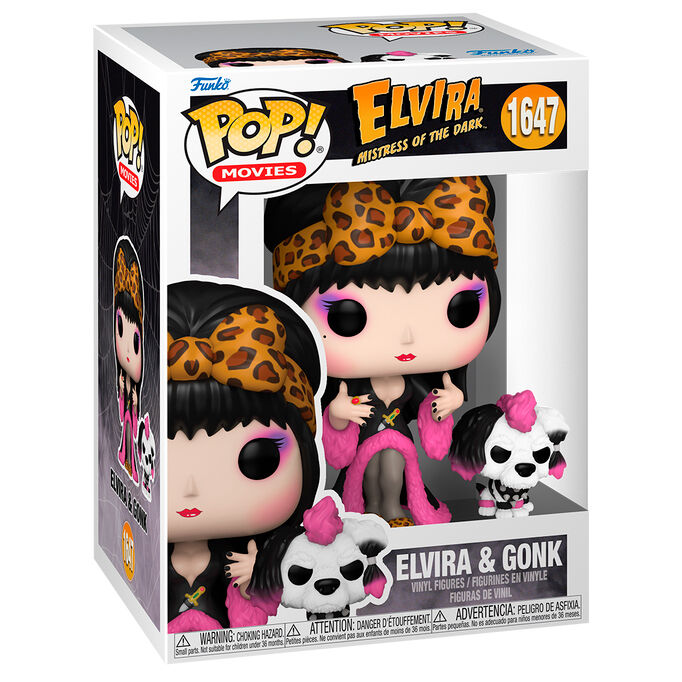 POP figure Elvira Mistress of the Dark Elvira & Gonk-0