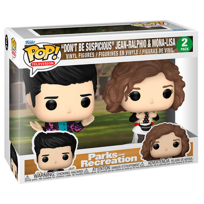 Blister 2 figures POP Parks and Recreation Dont Be Suspicious Jean-Ralphio & Mona-Lisa-0