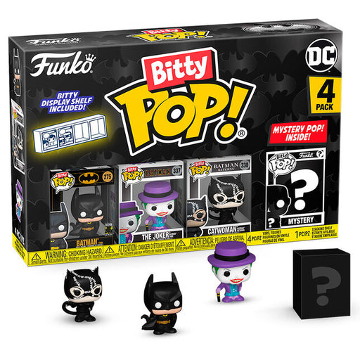 Blister 4 figures Bitty POP DC Comics Batman 85th Anniversary Batman-0