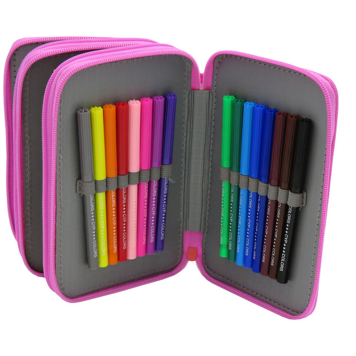 Pepa Pig triple filled pencil case-4