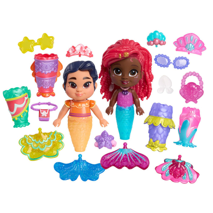 Disney Ariel - Ariel + Lucia doll 19cm-0