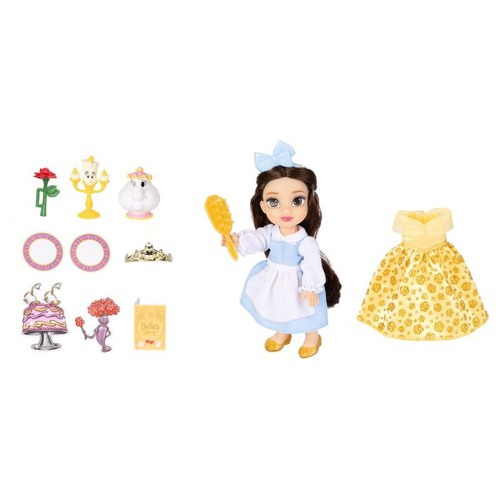 Disney Beauty and the Beast Belle doll 15cm-3