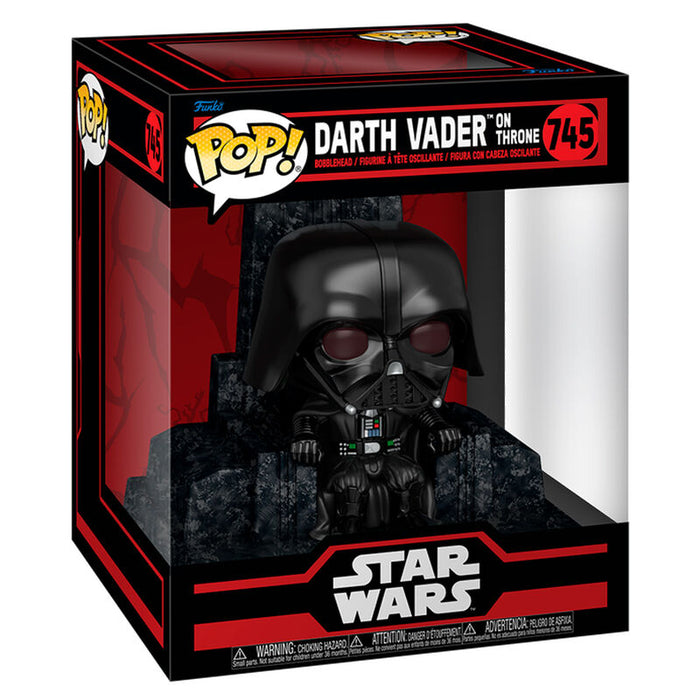 POP figure Deluxe Star Wars Darth Vader on Throne-0