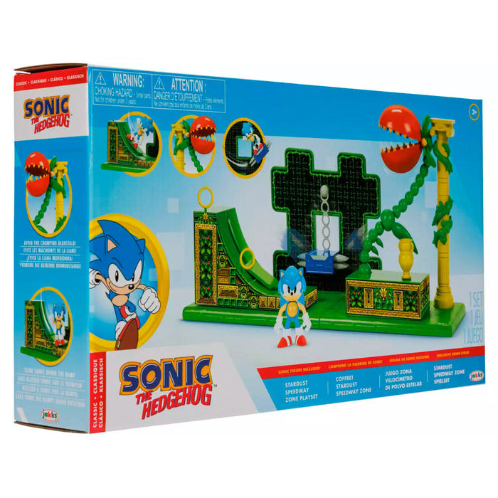 Sonic the Hedgehog Stardust Speedway Zone playset-0