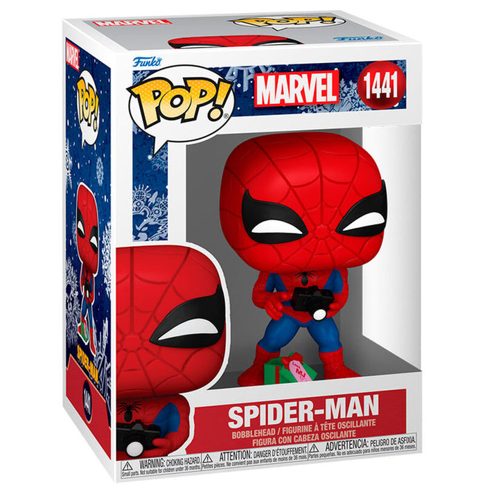 POP figure Marvel Spider-Man with Gift-0