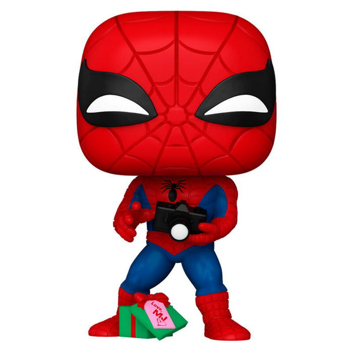 POP figure Marvel Spider-Man with Gift-1