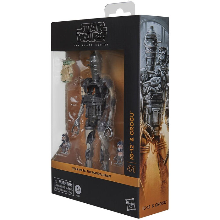 Star Wars The Mandalorian IG-12 & Grogu set figures 15cm-8