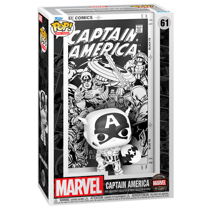 POP figure Comic Covers Marvel Captain America-0