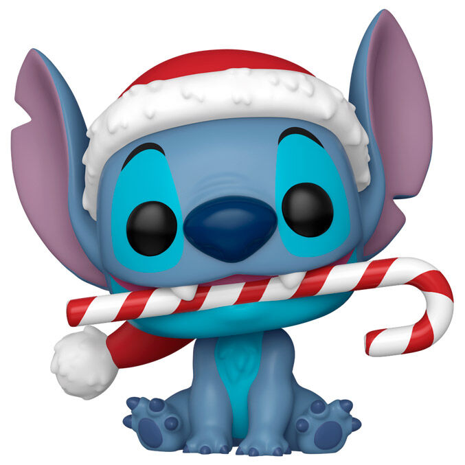 POP figure Disney Stitch with Candy Cane-1