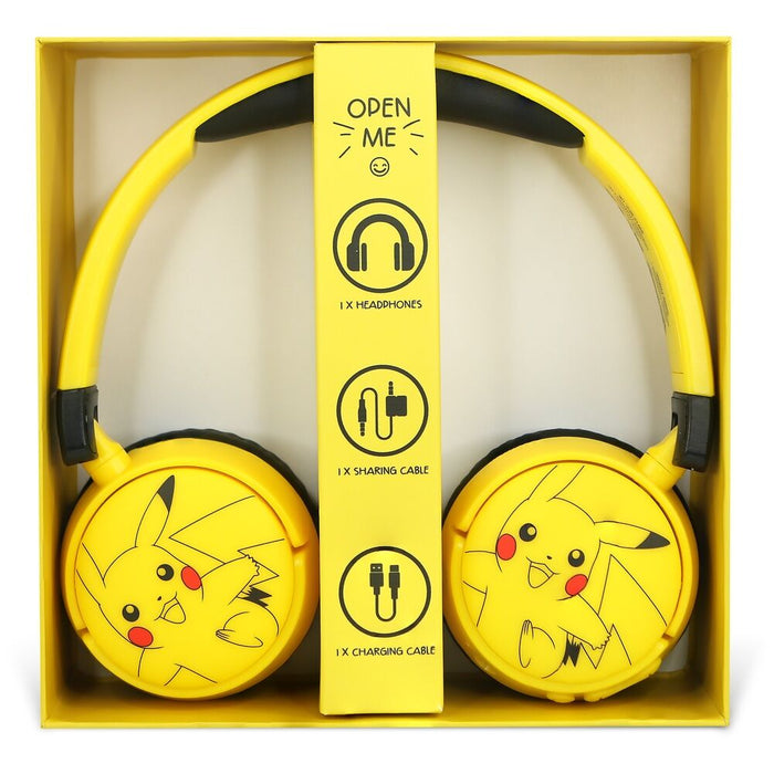 Pokemon Pikachu kids headphones-9